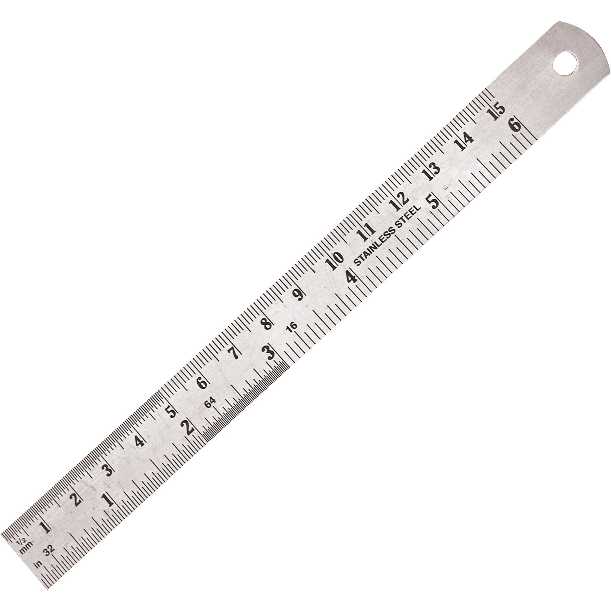 Empire #27302 6in. Stainless Steel Ruler